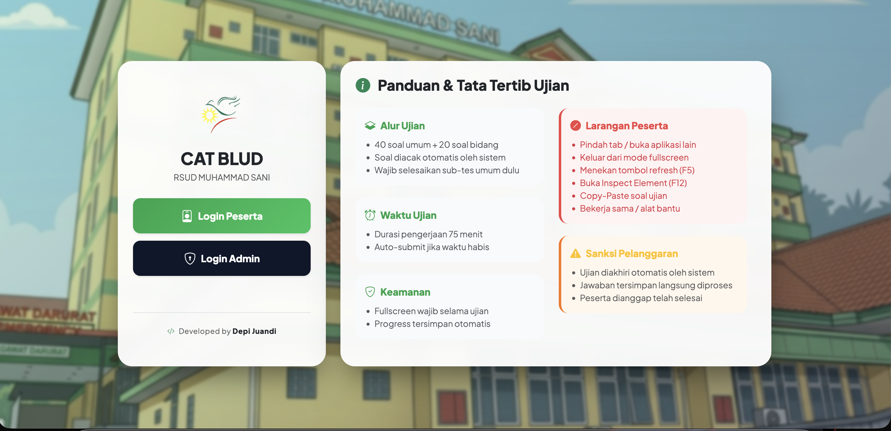 TANJAK Computer Assisted Test